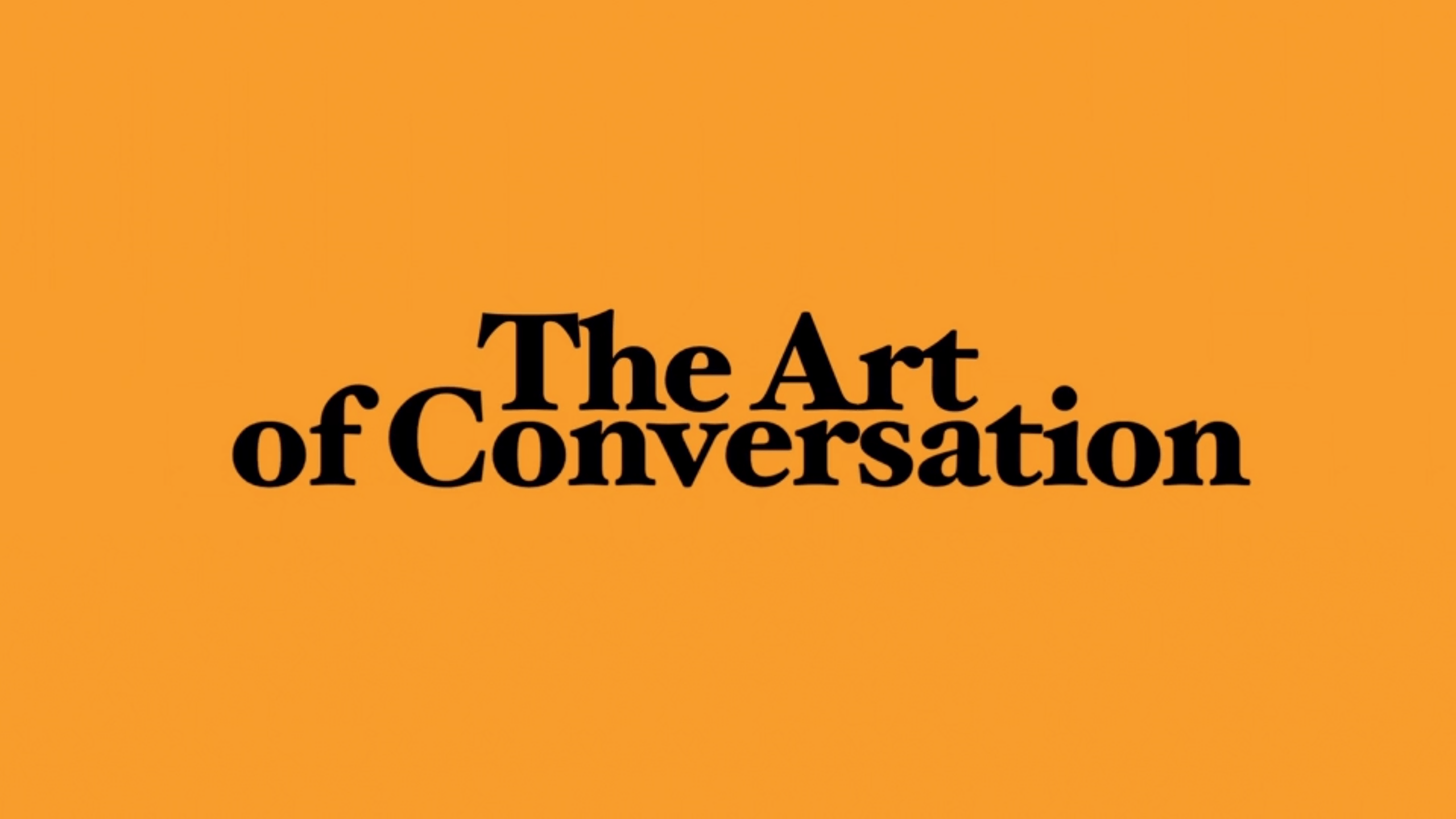 The Art Of Conversation Nvtv